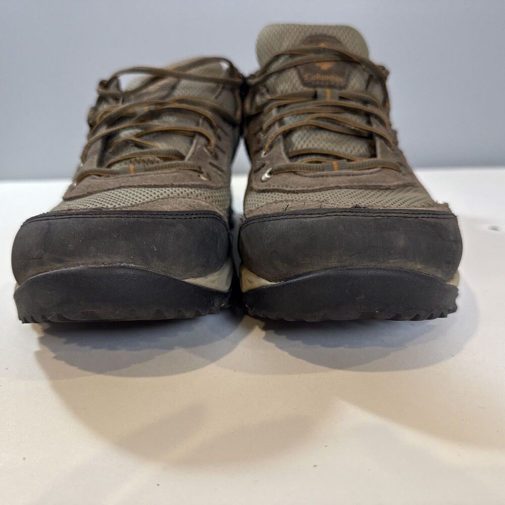 Columbia Mens 11.5 Valley Pointe YI0740-227 Wide Brown Hiking Shoes Sneakers - Picture 5 of 13